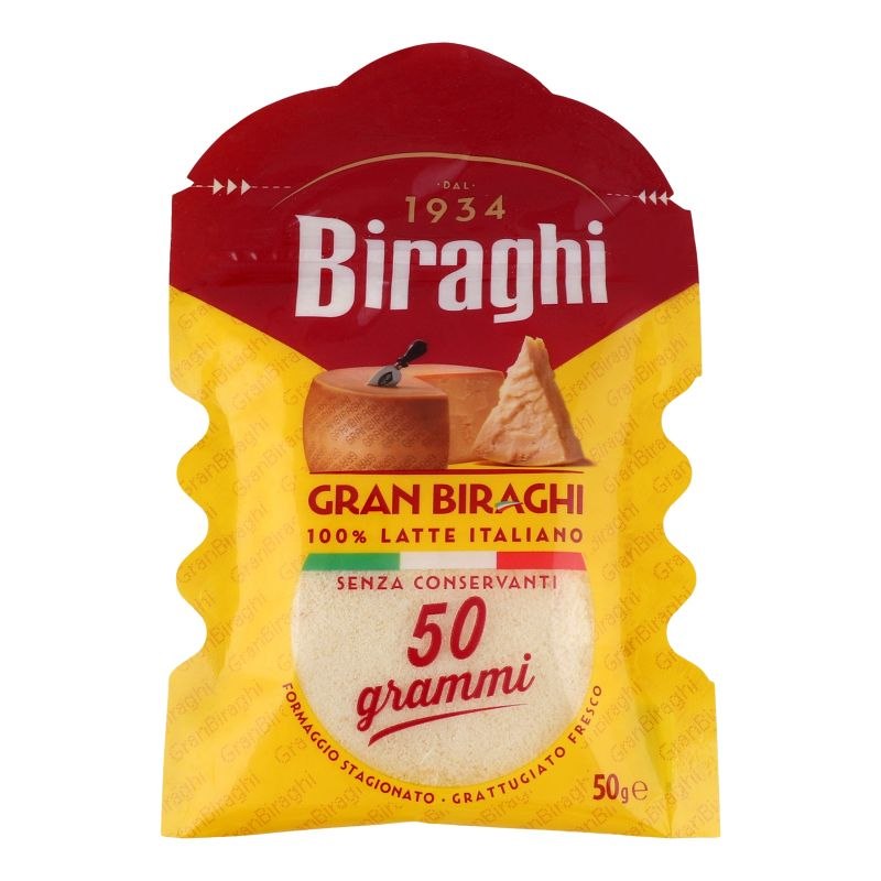 Сир Пармезан тертий Biraghi 50г